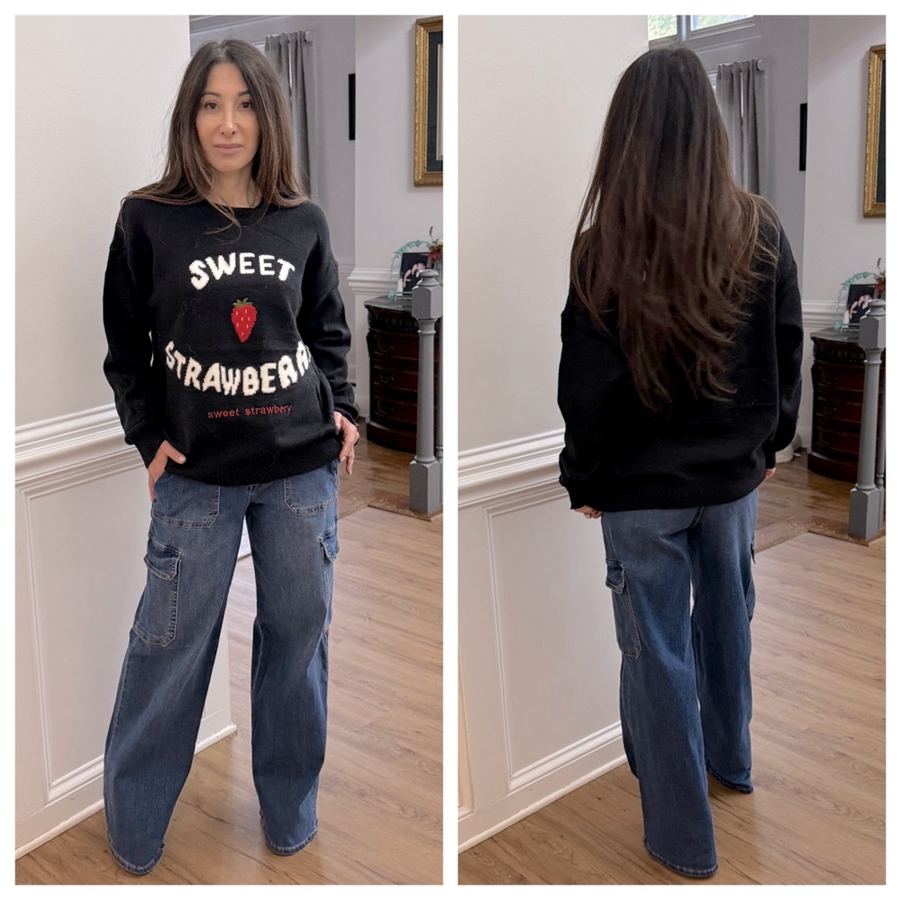 FROM PARIS FRANCE 🇫🇷 CHIC SWEATER